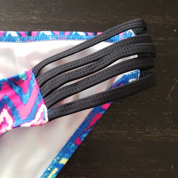 Multi Color Bikini Bottom - Picture 3 of 4